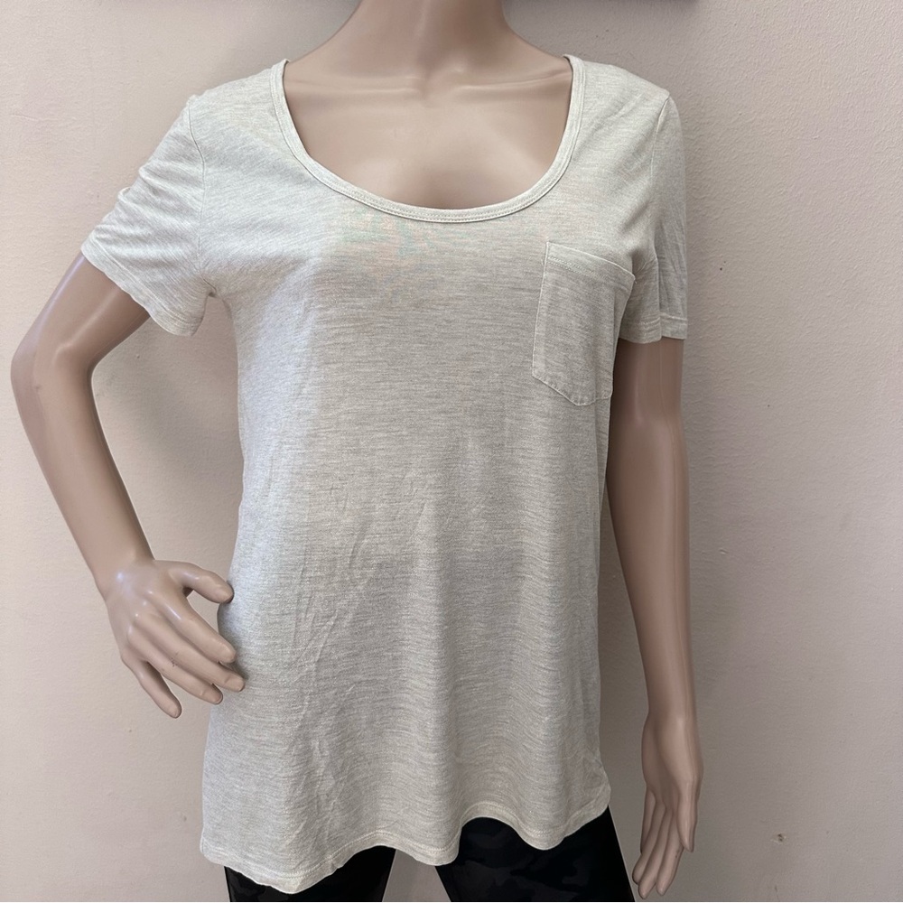 Banana Republic Soft Shimmer Short Sleeve Tee